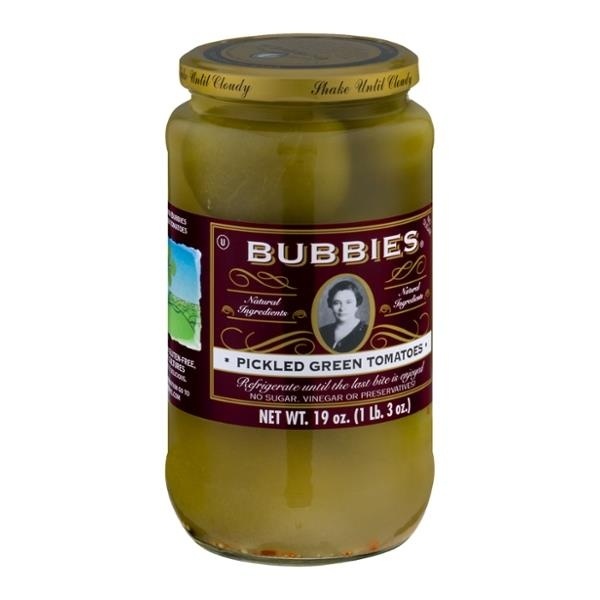 slide 1 of 1, Bubbies Kosher Pickled Green Tomatoes, 33 fl oz