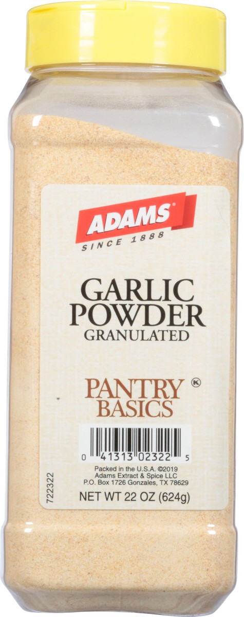 slide 1 of 12, Adams Pantry Basics Granulated Garlic Powder 22 oz, 22 oz