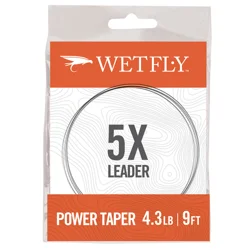 WETFLY 5X Leader Power Taper