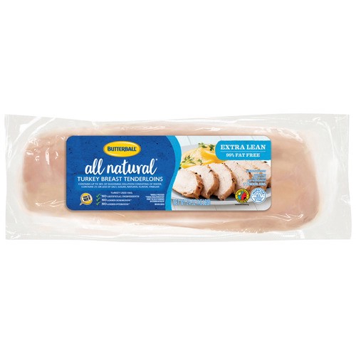 slide 1 of 1, Butterball® all natural turkey tenderloins, 24 oz