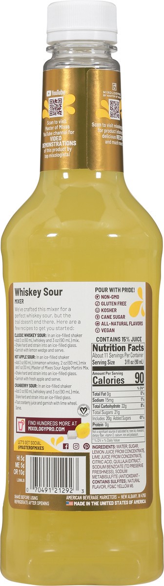 slide 9 of 11, Master of Mixes Cocktail Mixer - 33.8 fl oz, 33.8 fl oz