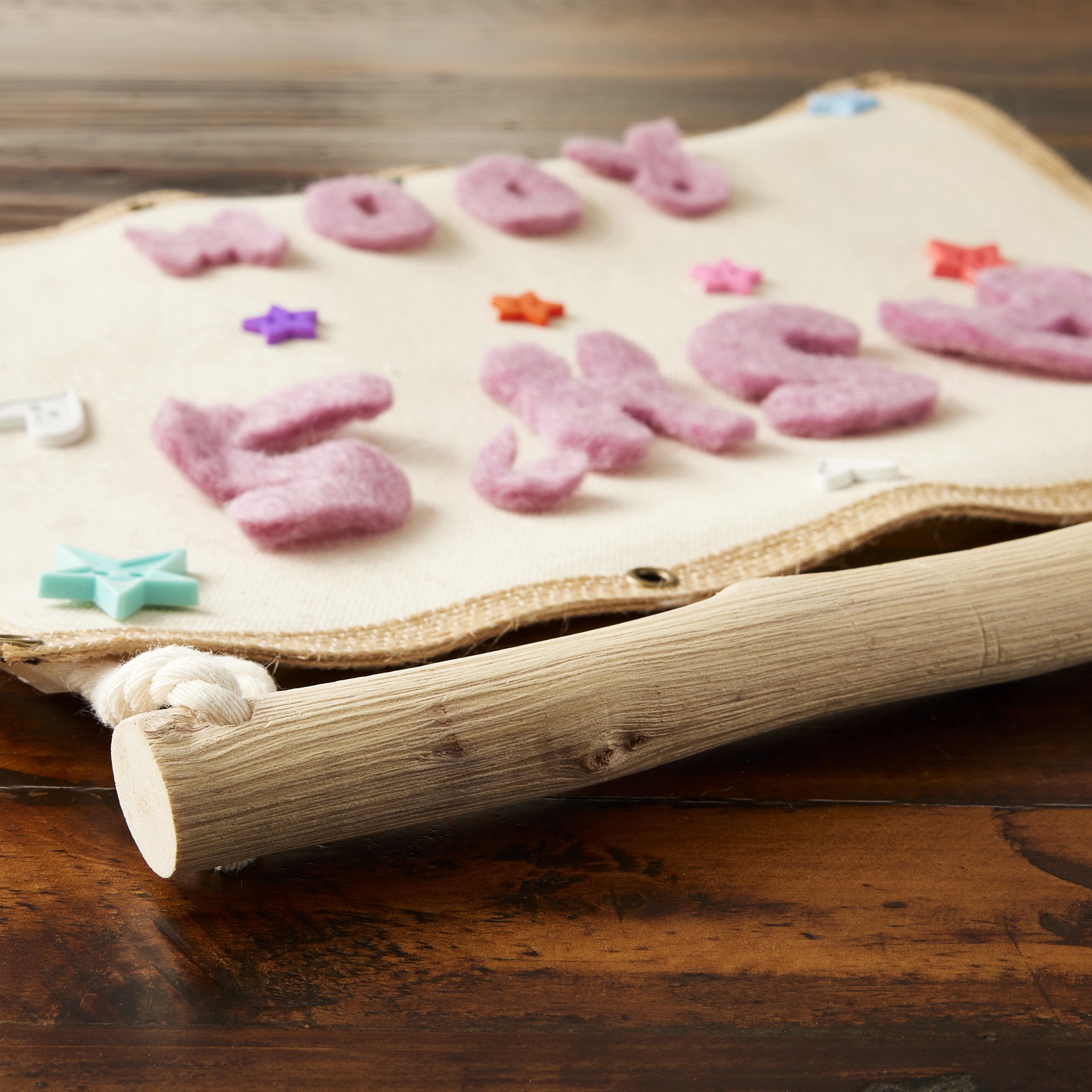 slide 2 of 3, Pre-Drilled Driftwood By Loops & Threads, 12 in