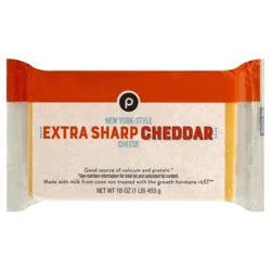 Publix Extra Sharp Yellow Cheese