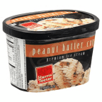slide 1 of 1, Harris Teeter Premium Ice Cream - Peanut Butter Cup, 48 oz