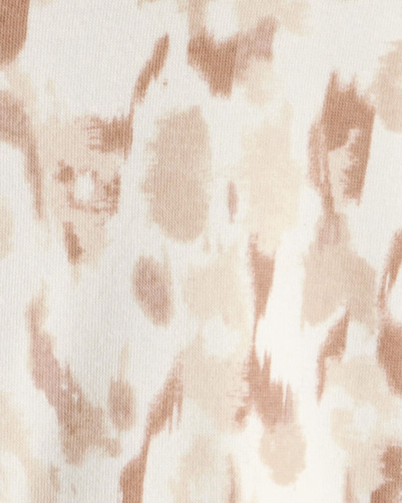 slide 2 of 2, Oshkosh Girls Cheetah Print DayDream Fleece Hooded Zip-Up Jacket - Cream Cream 6-6X, 1 ct