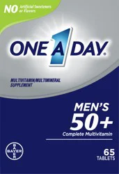 One A Day Tablets Men's 50+ Complete Multivitamin tablets 65 ea BOX