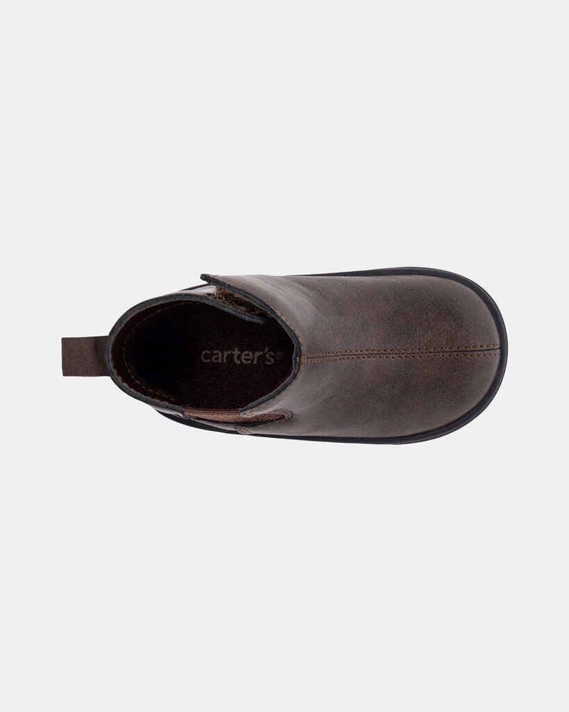 slide 6 of 6, Carter's Baby Boy Every Step® First Walker Boots - Brown Brown 2.5, 1 ct