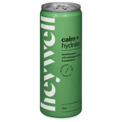 Heywell Calm + Hydrate Lime Sparkling Water - 12 fl oz