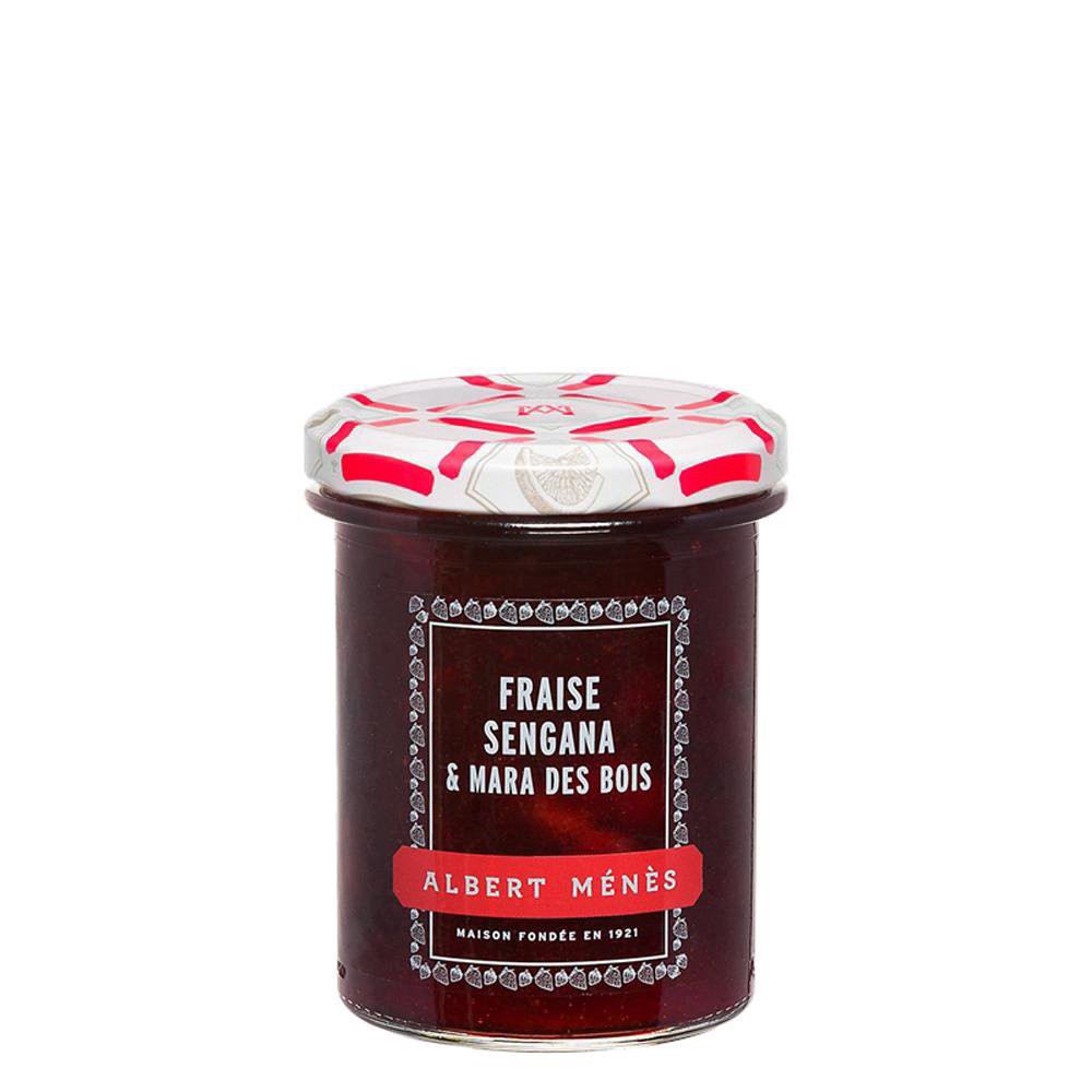 slide 1 of 1, Albert Menes Extra Strawberry Jam, 9.87 oz