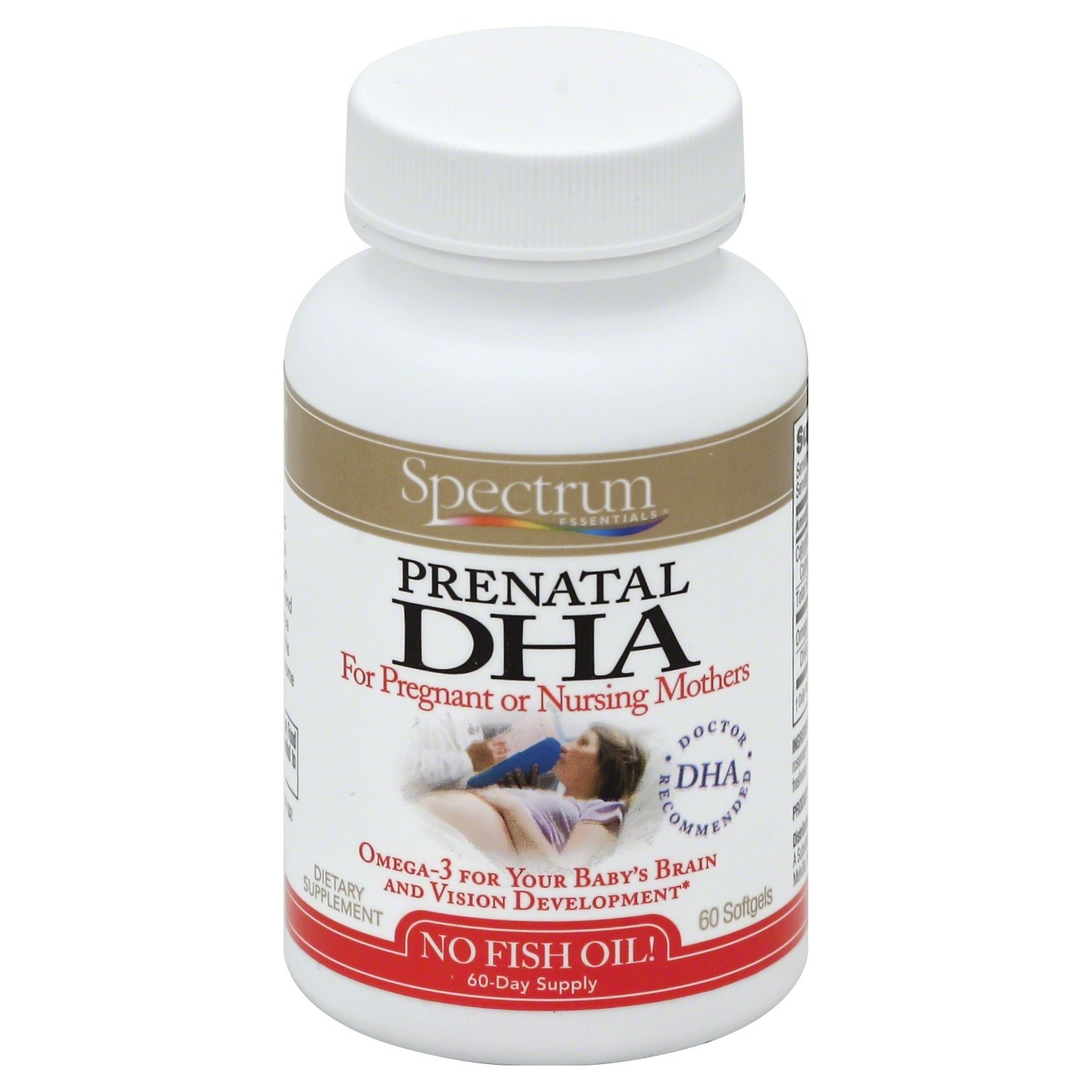 slide 1 of 1, Spectrum Essentials Prenatal DHA Softgels, 60 ct