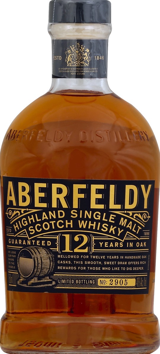 slide 2 of 3, Aberfeldy Dewars Aberfeldy Scotch 12Yr, 750 ml