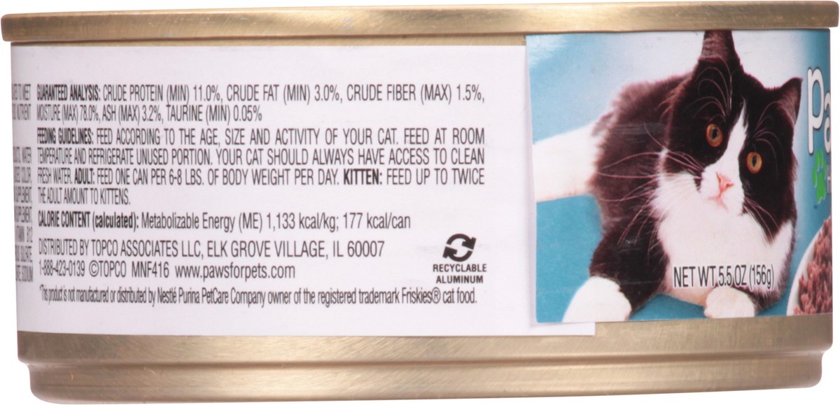 slide 7 of 9, Paws Happy Life Classic Mariner's Catch Cat Food 5.5 oz, 5.5 oz