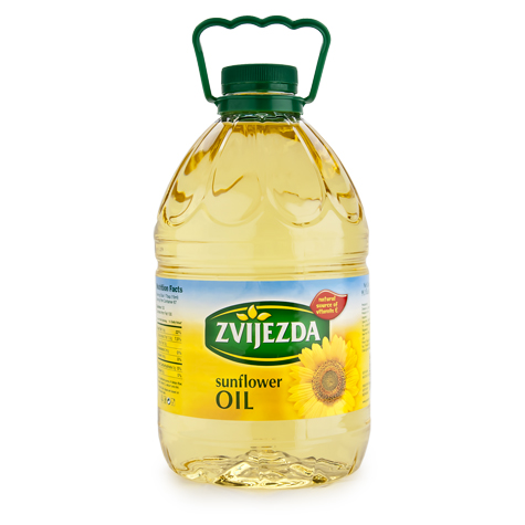 slide 1 of 1, Zvijezda Sunflower Oil, 3 liter