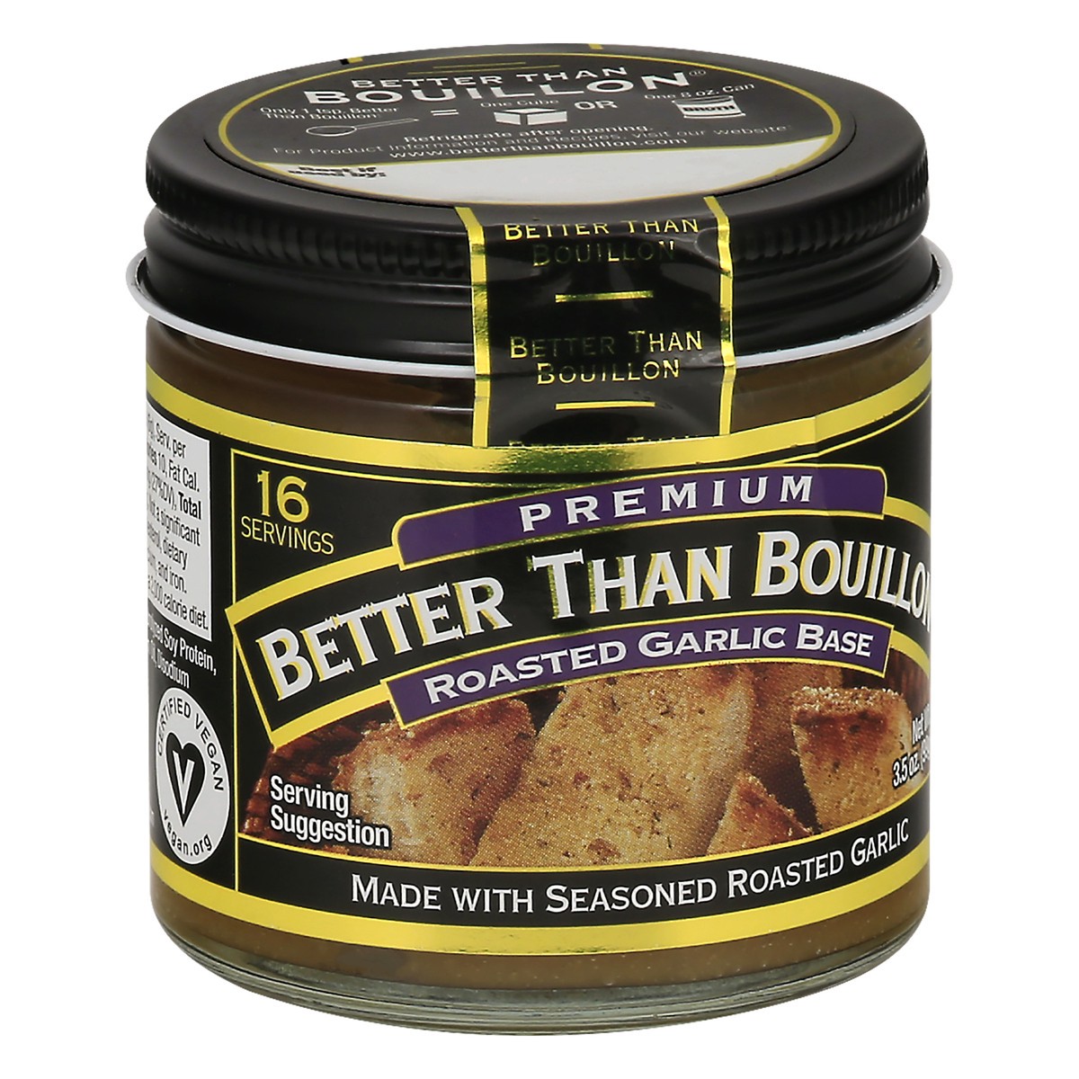 slide 4 of 11, Better than Bouillon Roasted Premium Garlic Base 3.5 oz, 3.5 oz