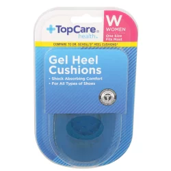 TopCare Heel Cushions Gel Womens