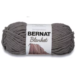 Bernat Blanket Yarn - Dark Grey