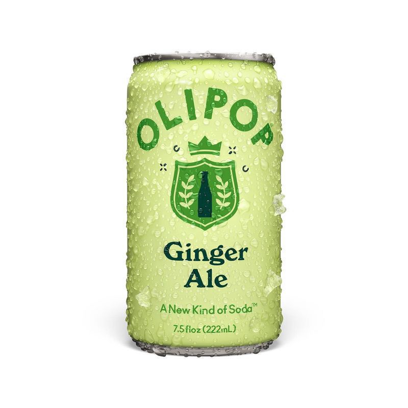slide 6 of 6, Olipop Ginger Ale Mini Soda 6 - 7 fl oz Cans, 6 ct