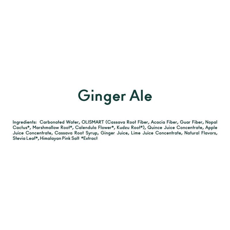 slide 2 of 6, Olipop Ginger Ale Mini Soda 6 - 7 fl oz Cans, 6 ct