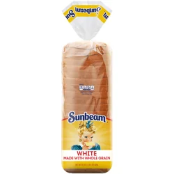 Sunbeam White Bread with Whole Grain 22 oz