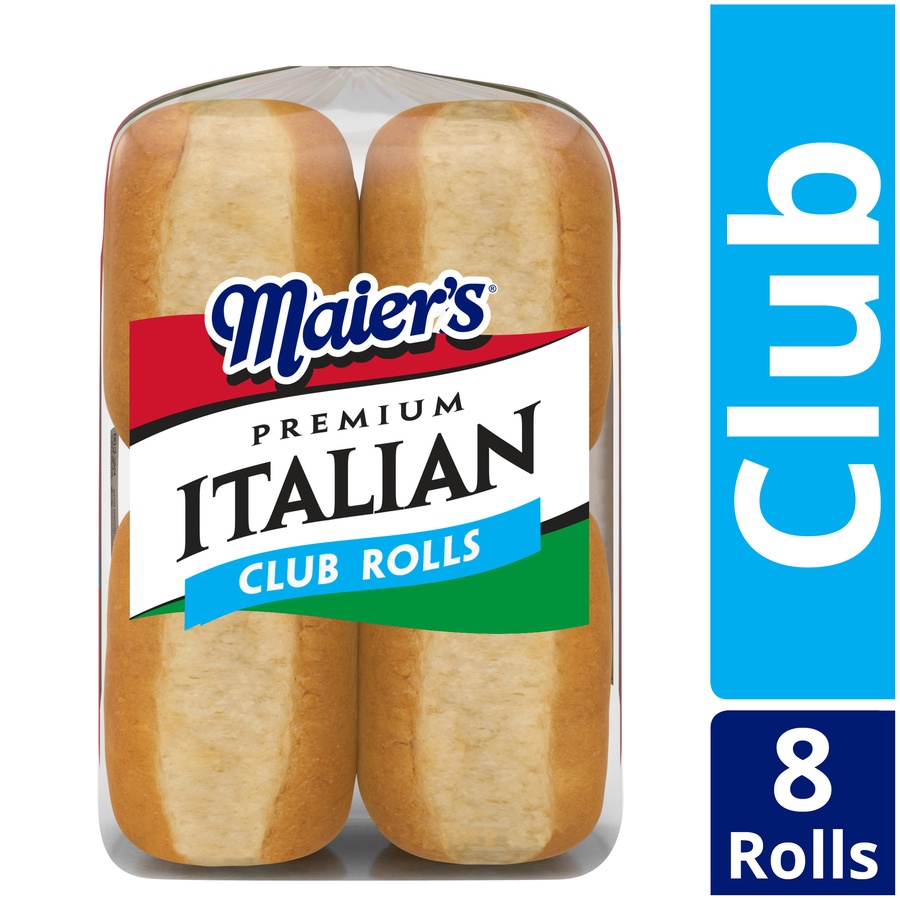 slide 2 of 8, Premium Italian Club Rolls, 15 oz