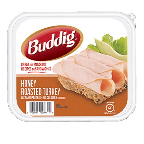 slide 1 of 1, Buddig™ honey roasted turkey, 9 oz