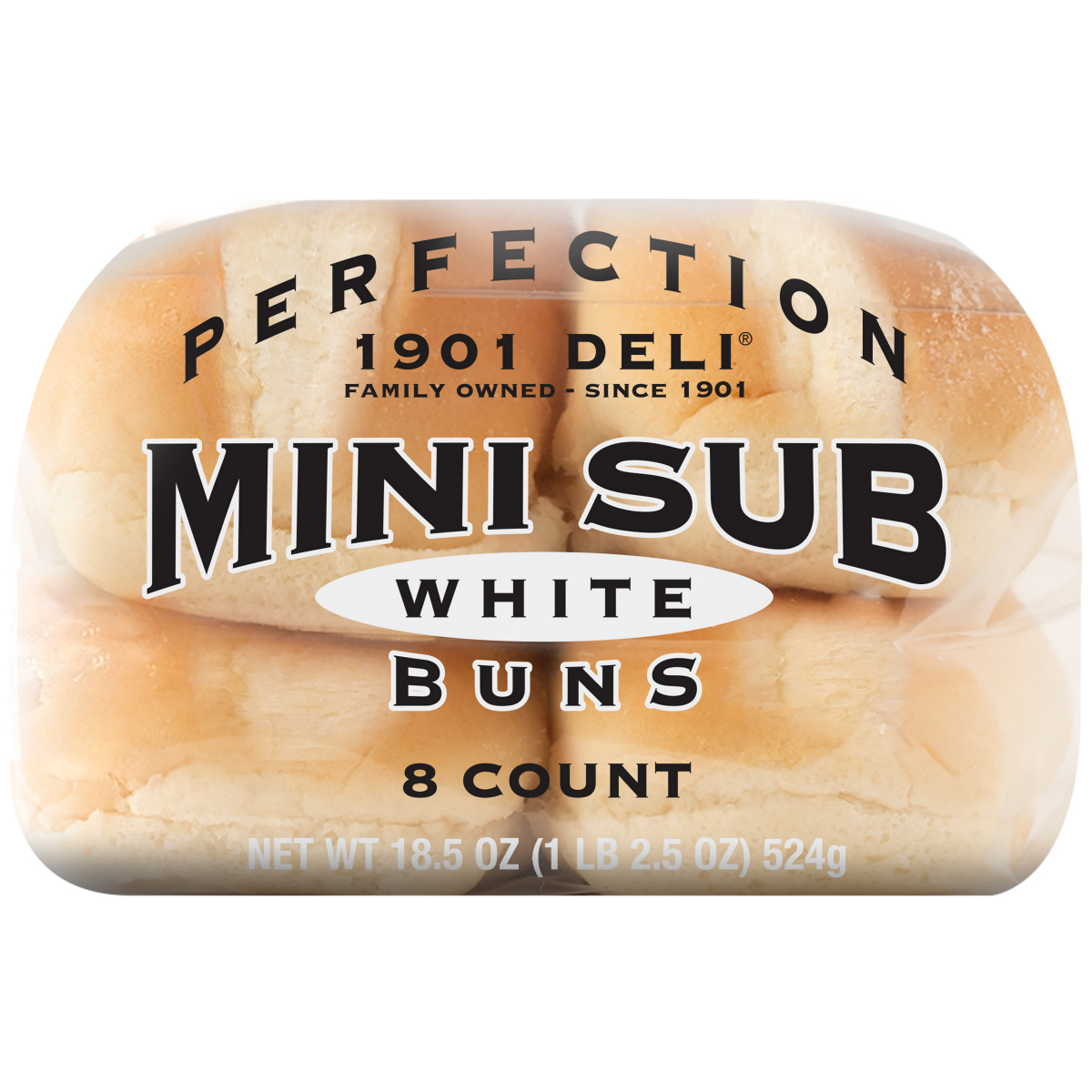 slide 7 of 8, Perfection Deli 1901 Mini Sub Buns 8CT, 8 ct