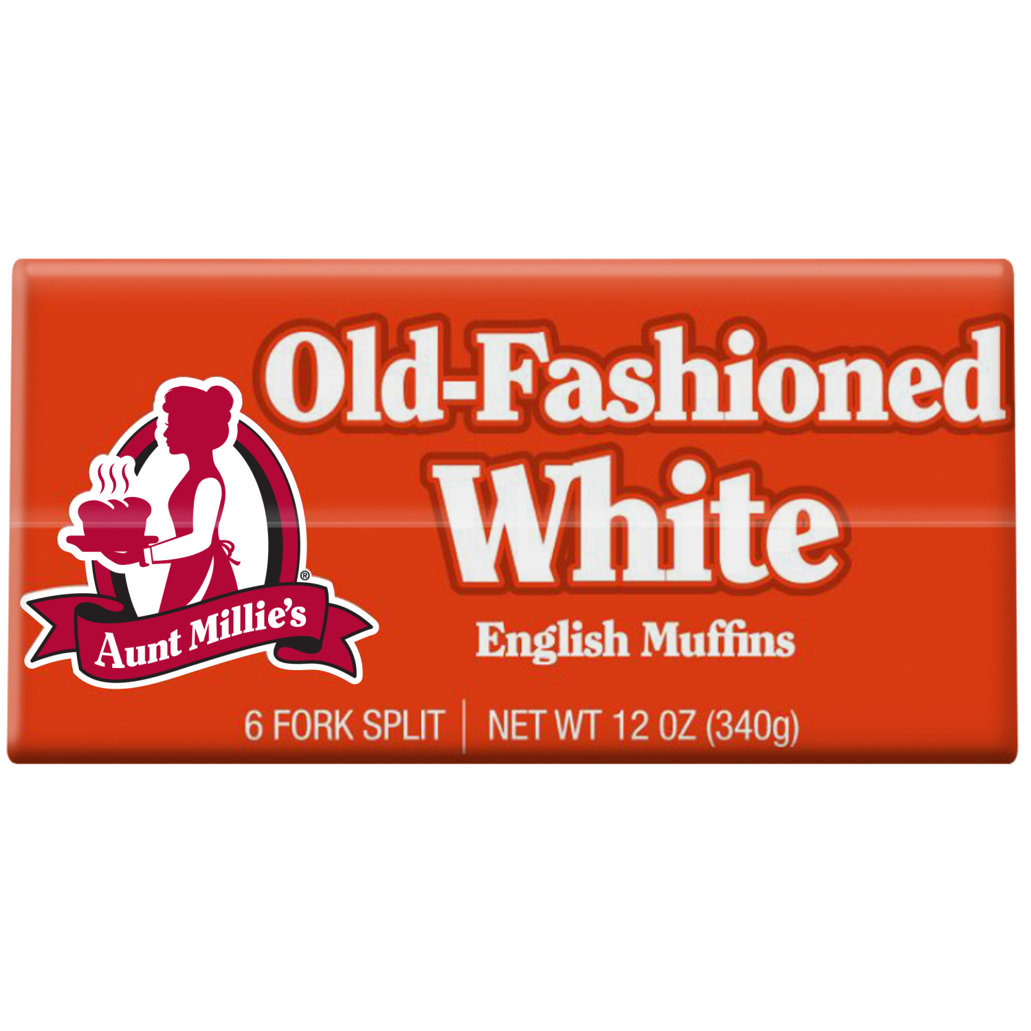 slide 5 of 5, Aunt Millie's Old Fashioned White English Muffins, 12 oz