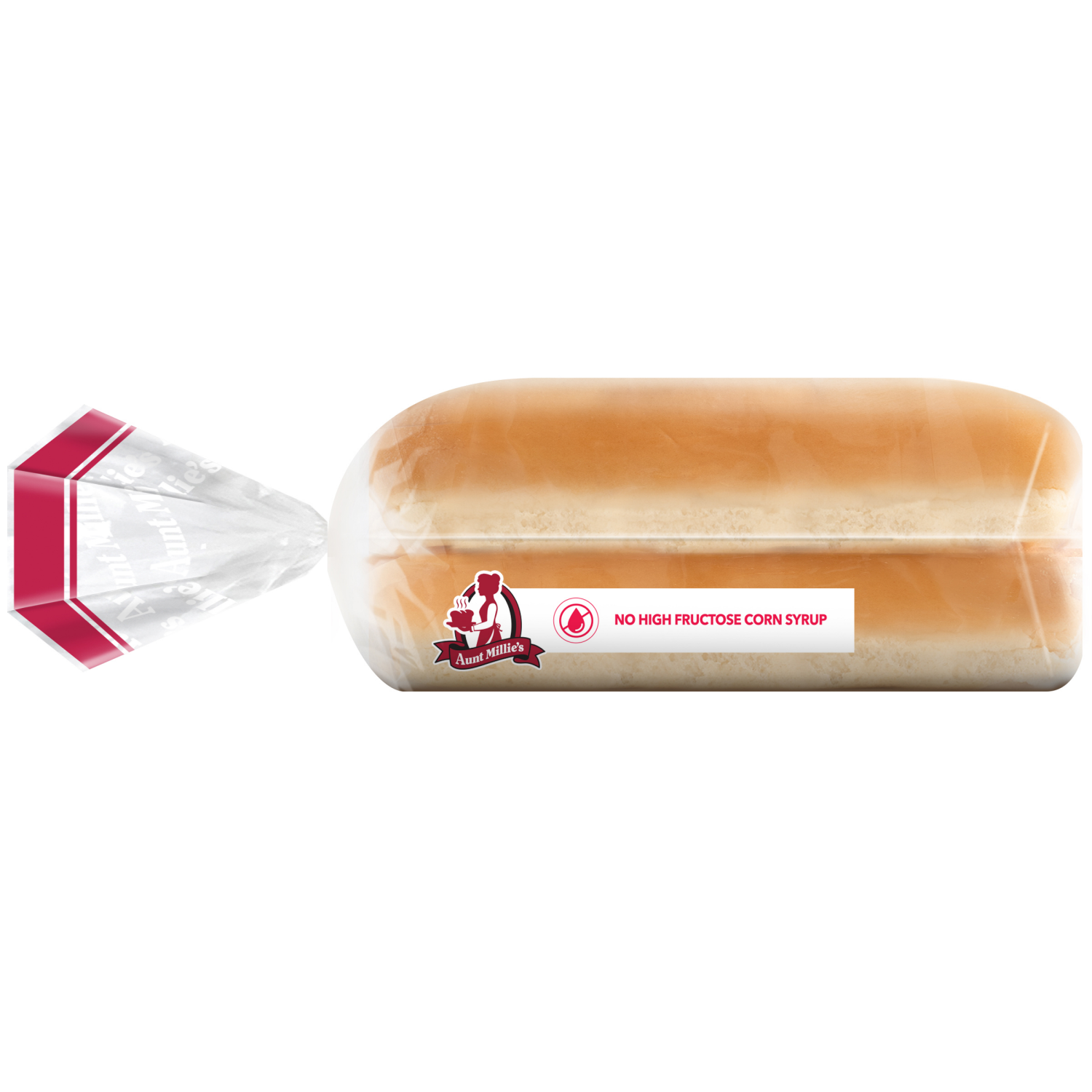 slide 2 of 5, Aunt Millie's Hearth Top Cut White Hot Dog Buns 8 ct, 8 ct