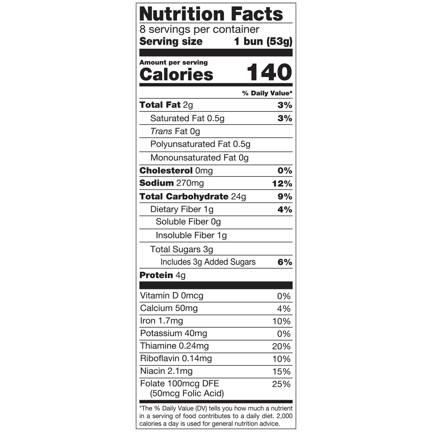slide 4 of 5, Aunt Millie's Stadium White Hamburger Buns, 8 ct