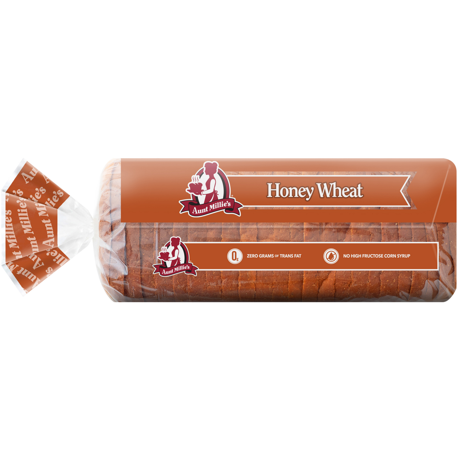 slide 2 of 5, Aunt Millie's Honey Wheat Bread 22 oz, 22 oz