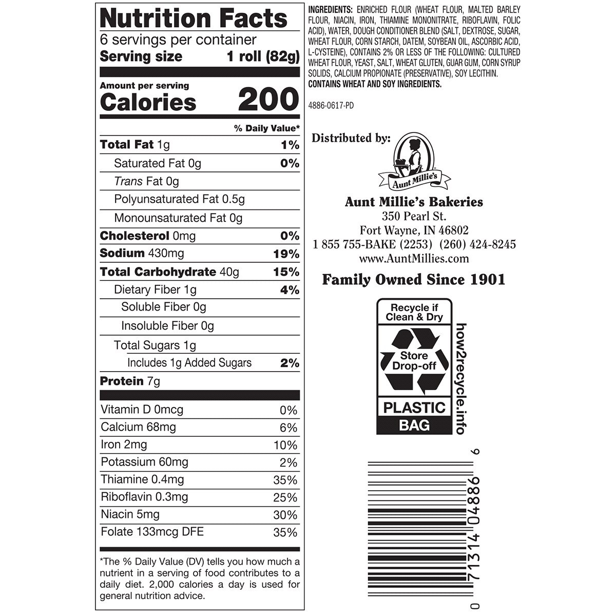 slide 2 of 2, Perfection Deli French Sub Buns, 6 Count, 6 ct