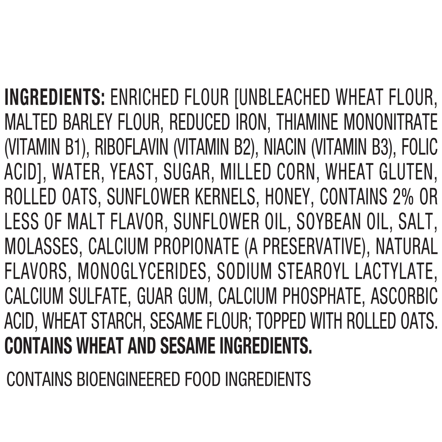 slide 7 of 8, Aunt Millie's Bakehouse Artisan Style Honey Crunchy Oat Bread 20 oz, 20 oz