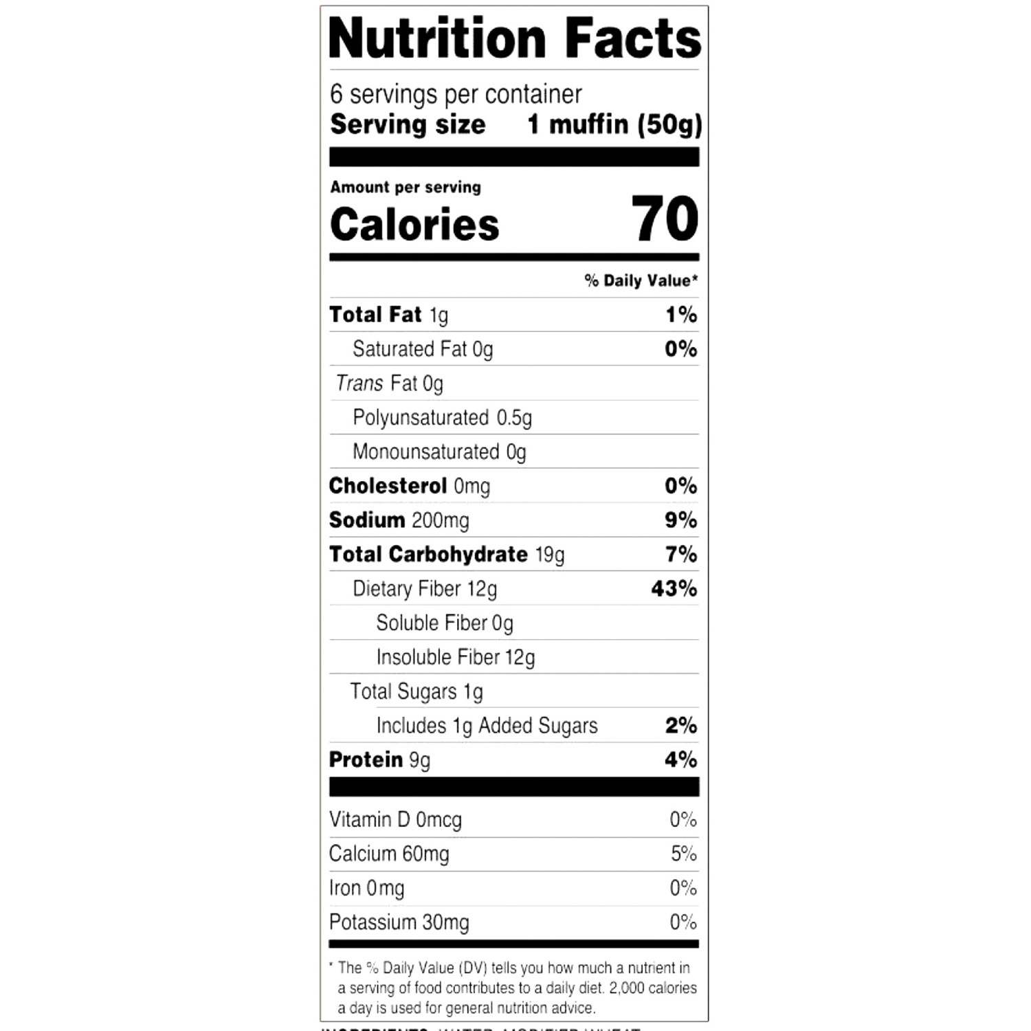 slide 4 of 5, Aunt Millie's Live Carb Smart English Muffins 6 ct, 6 ct