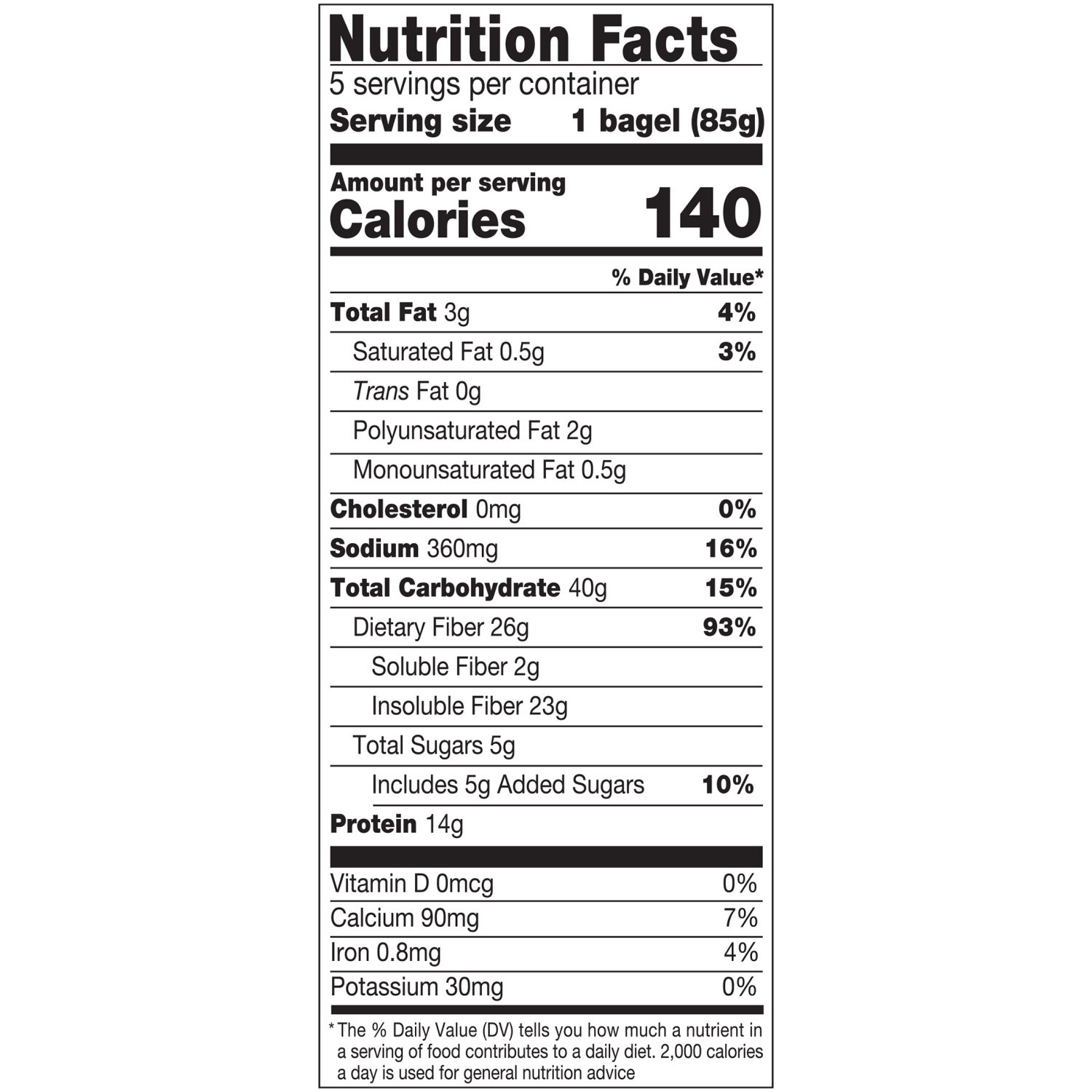 slide 6 of 8, Aunt Millie Carb Smart Cin Bagel 5pk, 15 oz