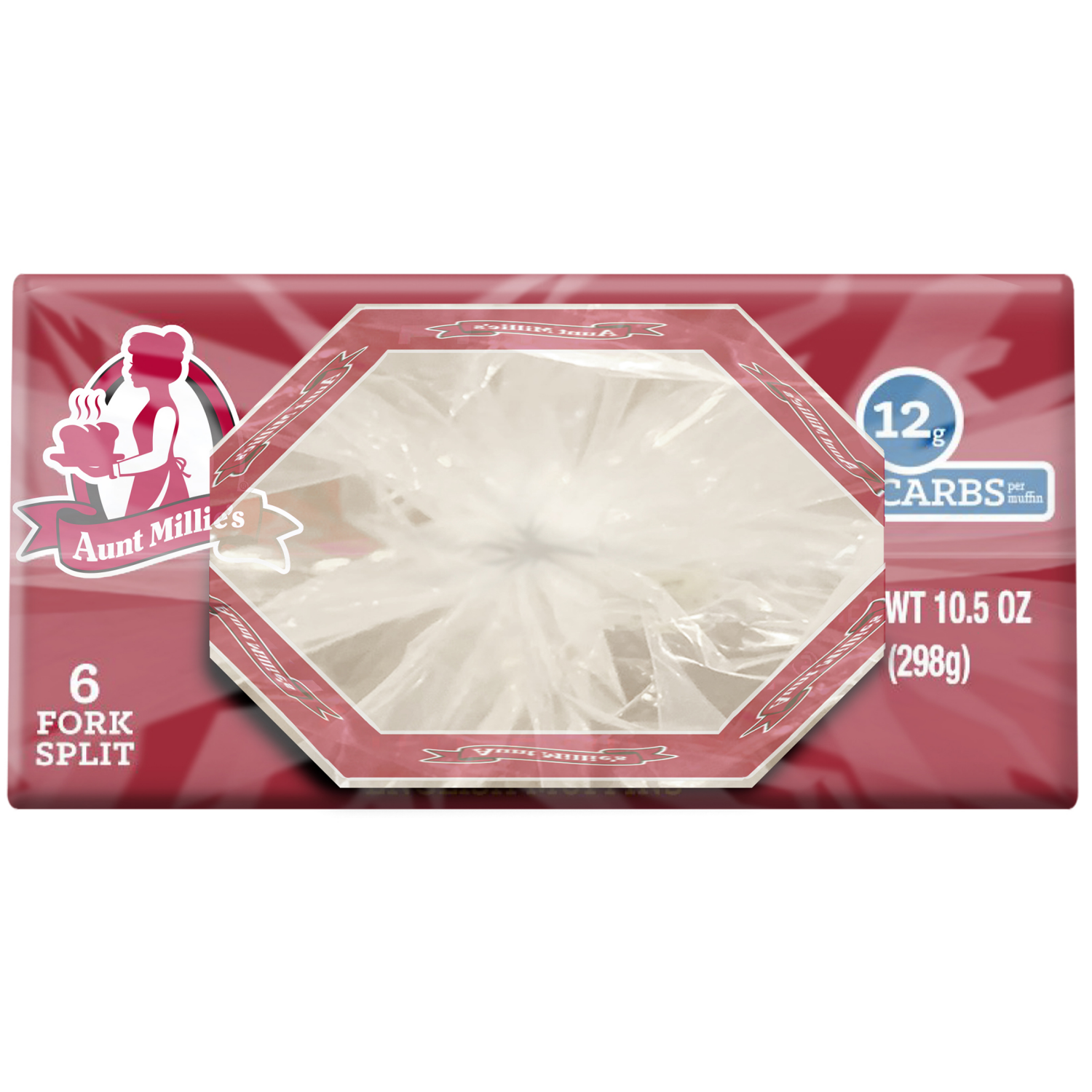 slide 3 of 8, Aunt Millie Carb Smart Cin Muffins, 6 ct