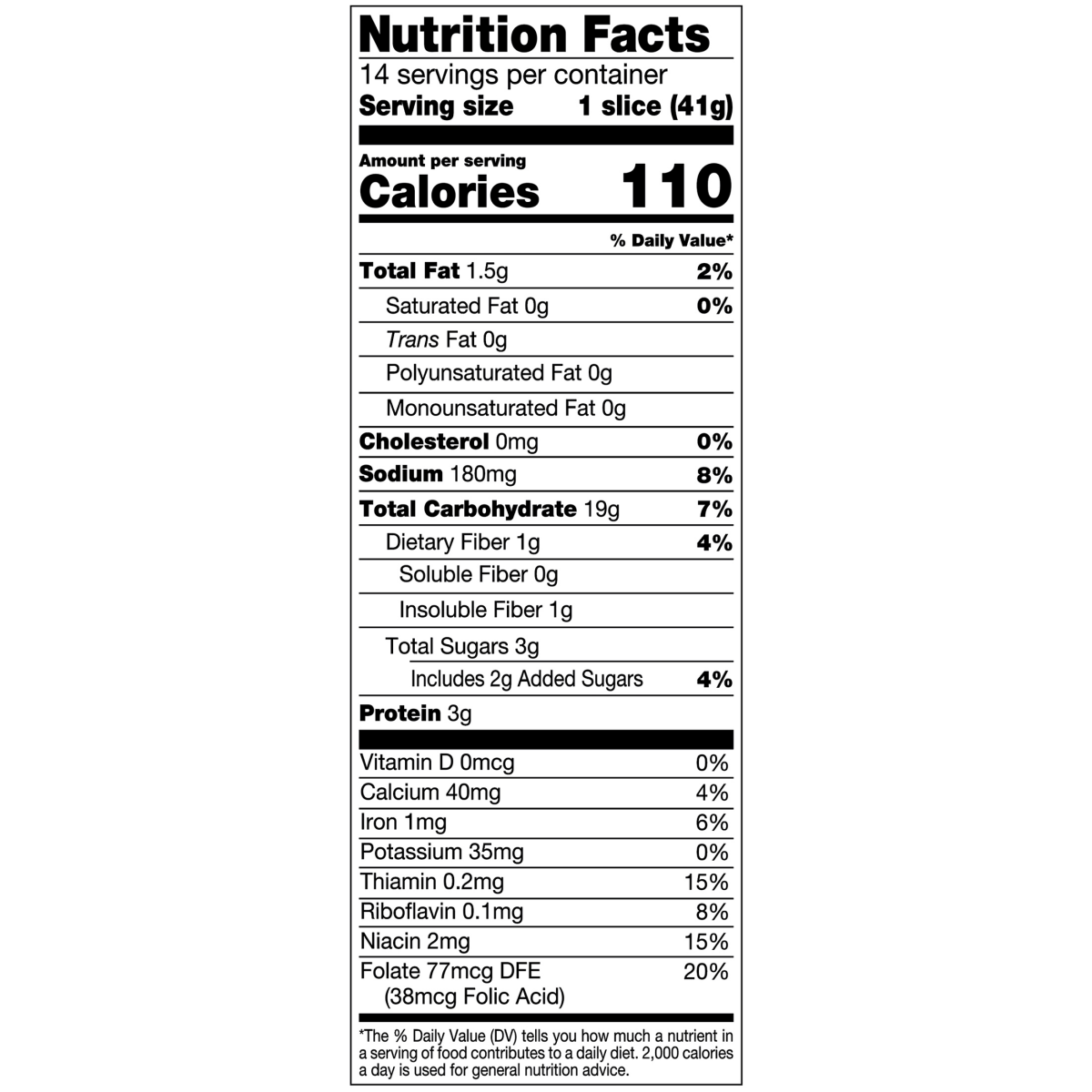 slide 5 of 5, Aunt Millie's Artisan Style Bread, 20 oz