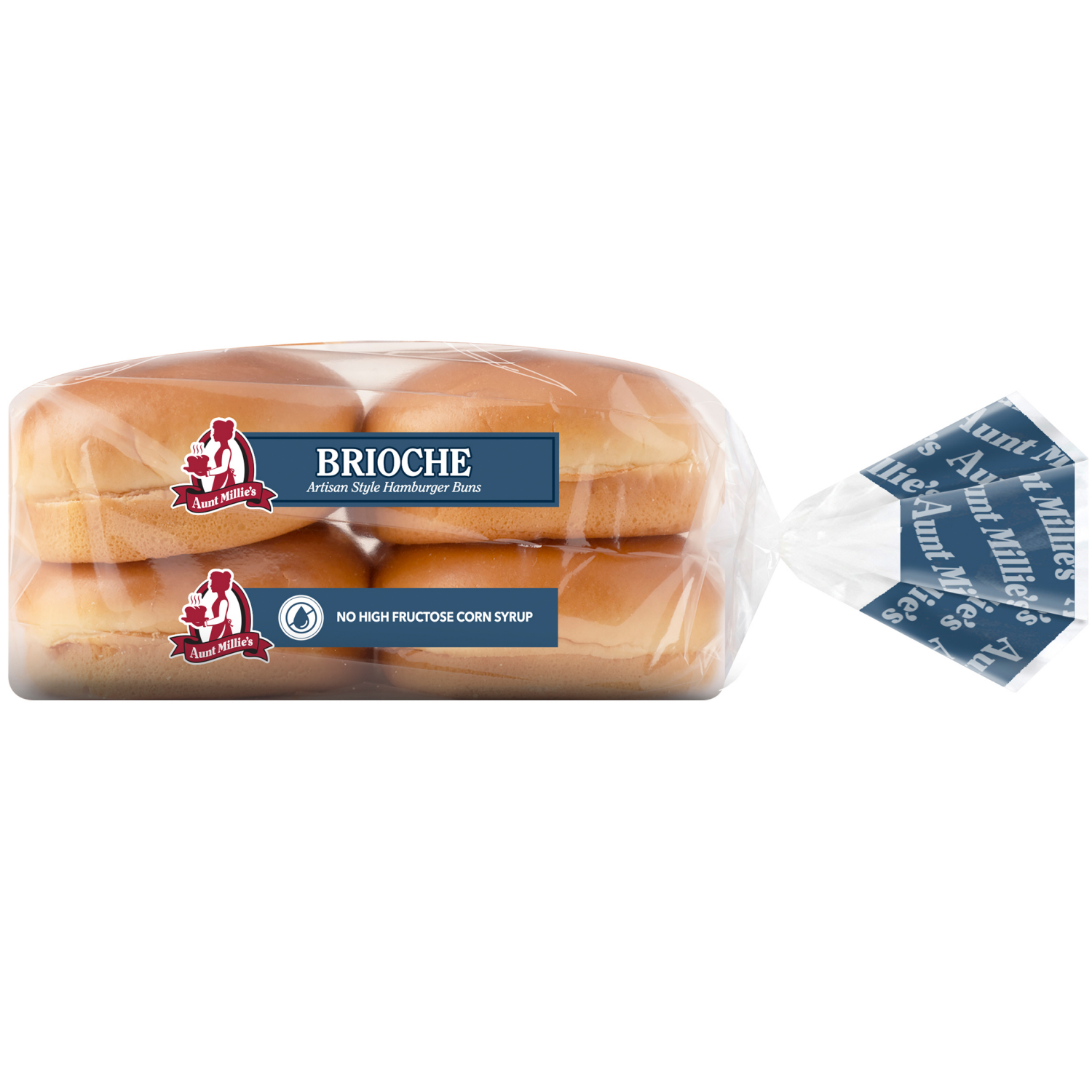 slide 5 of 8, Aunt Millie's Bakehouse Artisan Style Brioche Hamburger Buns 8 ct, 8 ct