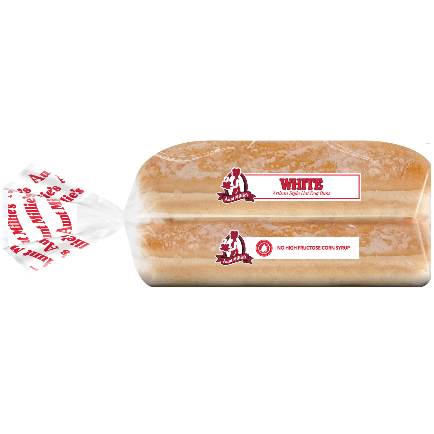 slide 4 of 8, Aunt Millie's Bakehouse Artisan Style White Hot Dog Buns 8 ct, 8 ct