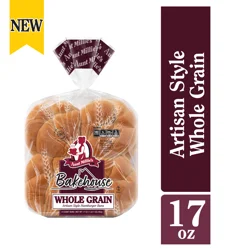 Aunt Millie's Bakehouse Artisan Style Whole Grain Hamburger Buns 8 ct