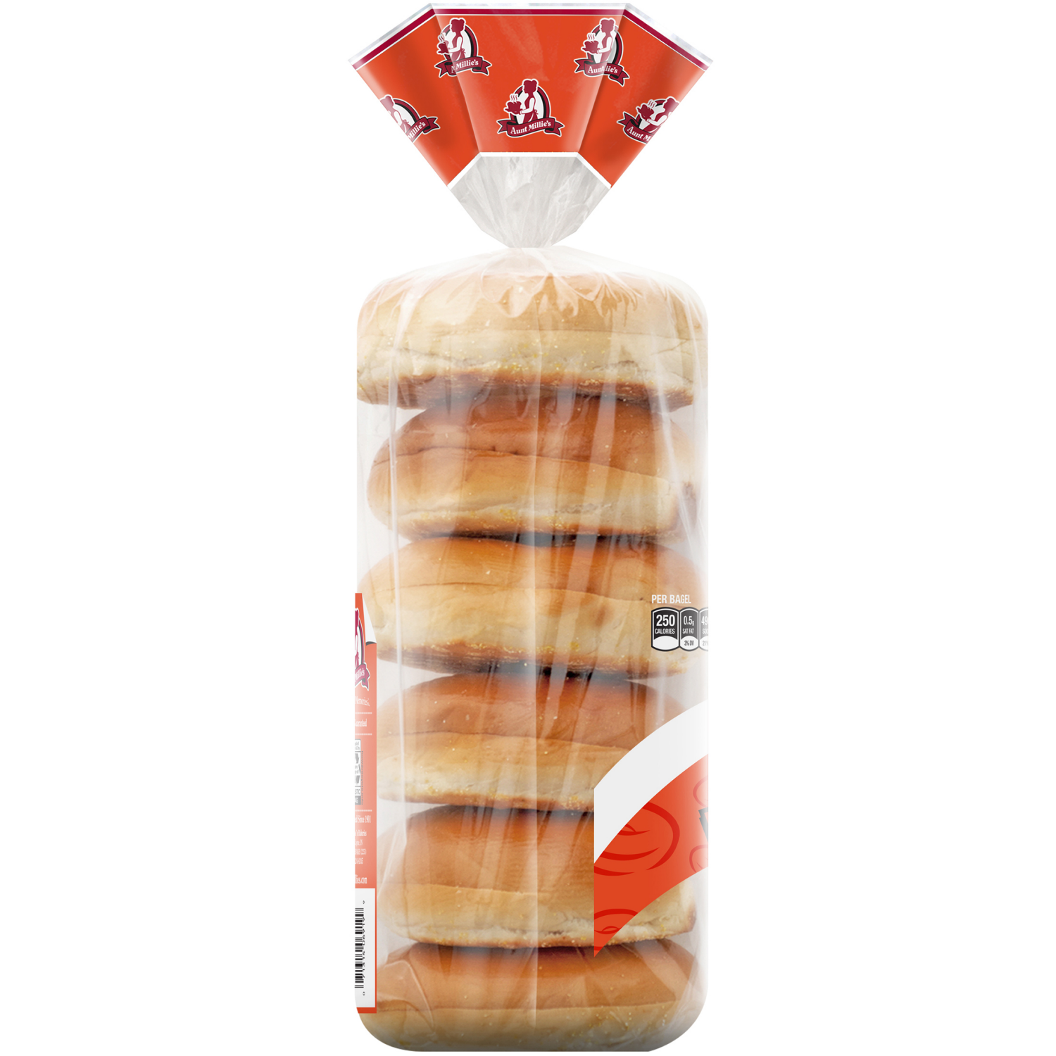 slide 2 of 5, Aunt Millie's Bagels, Plain, 20 oz