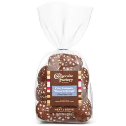 The Cheesecake Factory At Home Famous "Brown Bread" Wheat Dinner Rolls, 8 count, 11.2 oz