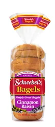Schwebel's Schwebels Cinnamon Raisin Bagel