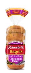 Schwebel's Schwebels Cinnamon Raisin Bagel