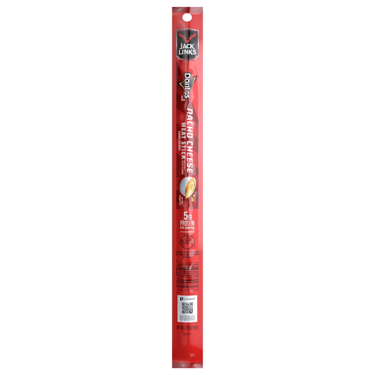 slide 1 of 9, Jack Link's Beef Jerky Doritos Nacho Cheese Meat Stick, 0.92 oz, 0.92 oz
