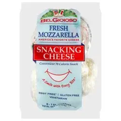 BelGioioso Fresh Mozzarella Cheese, Snack Pack 6oz.
