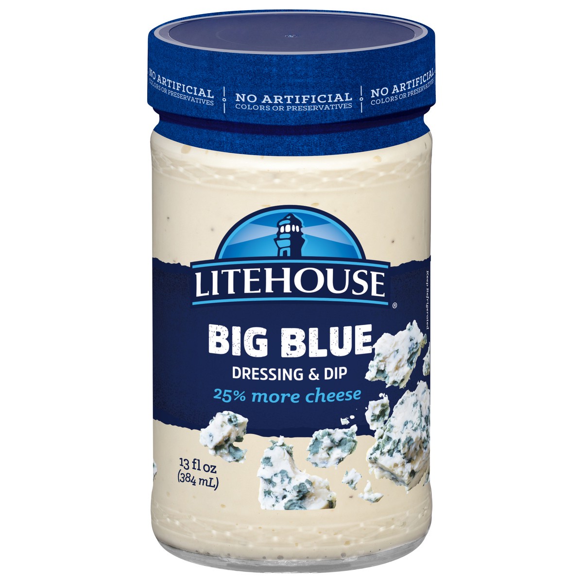 slide 1 of 7, Litehouse Big Blue Dressing & Dip, 13 fl oz