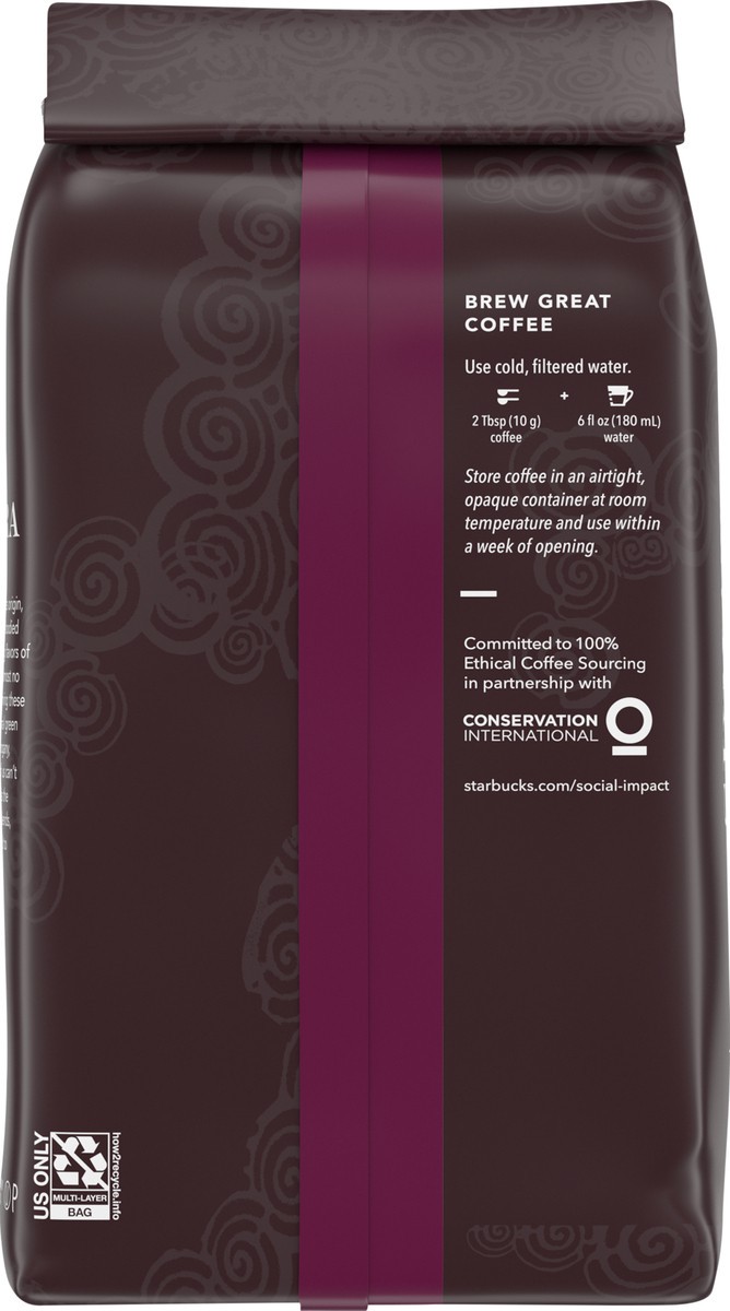 slide 9 of 9, Starbucks Ground Coffee—Dark Roast Coffee—Sumatra—100% Arabica—1 bag (20 oz), 20 oz