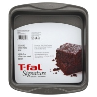 slide 1 of 1, T-fal Signature Ns Cake Sq 8in - Each, 1 ct