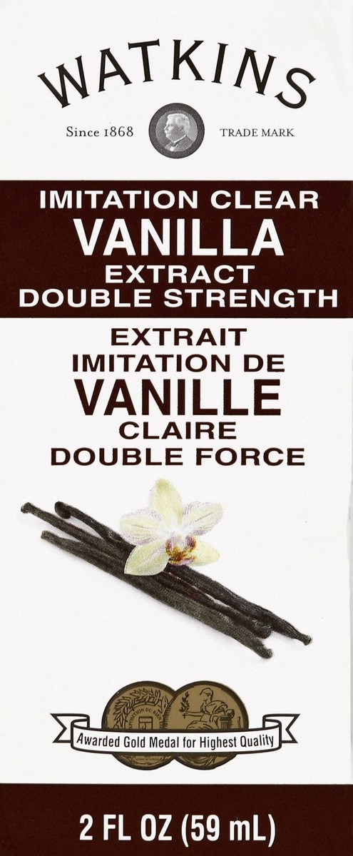 slide 1 of 1, Watkins Double Strenght Vanilla Extract, 2 fl oz