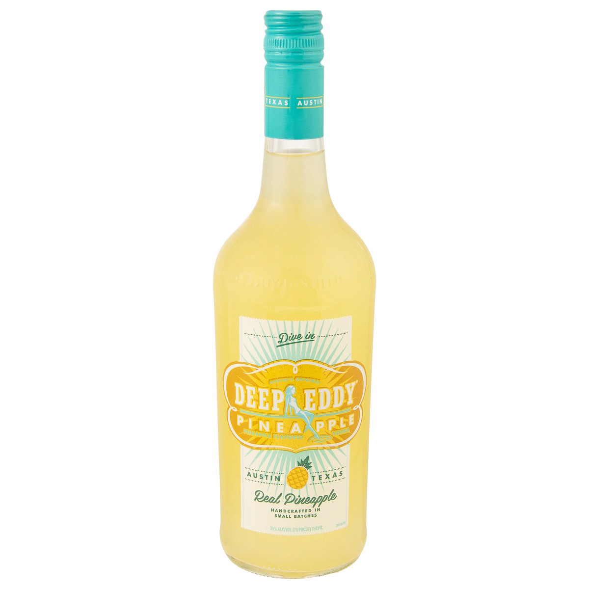 slide 1 of 12, Deep Eddy Pineapple Vodka, 750 ml
